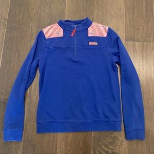Vineyard Vines quarter zip.